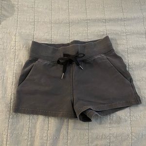 Charcoal Lululemon shorts size 4